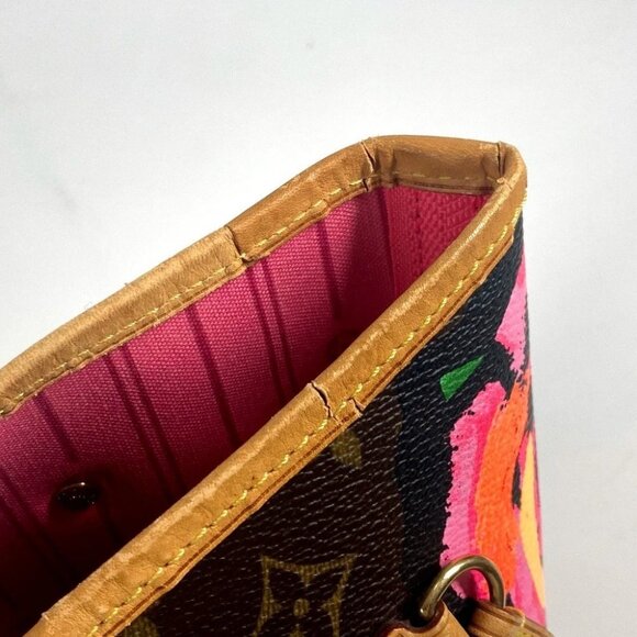 LOUIS VUITTON M48613 Monogram Rose Neverfull MM Shoulder Bag Tote Bag - Picture 8 of 16